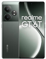 realme RMX3853, realme GT 6T (256 GB, Razor Green, 6.78", Dual SIM, 5G) (RMX3853)