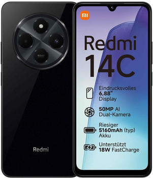 Xiaomi Redmi 14C 128GB Midnight Black