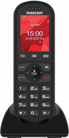 MaxCom MM39D SE, MAXCOM M39D SE 4G-Tischtelefon mit SIM-Karte, Ladestation, gro&szlig;en