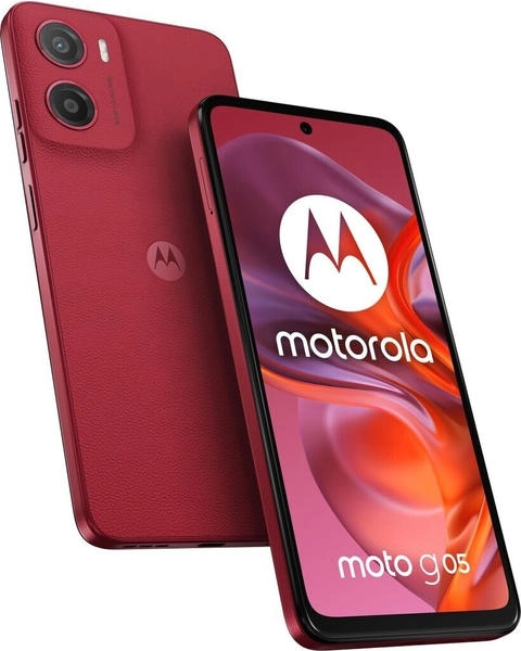Motorola moto G05 128GB/4GB RAM Dual-SIM plum-red
