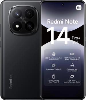 Xiaomi Redmi Note 14 Pro+ 256GB Titan Black