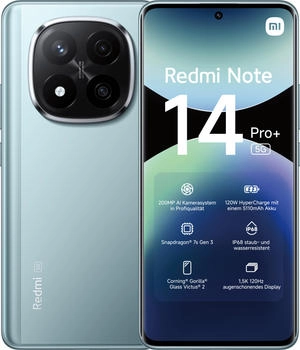 Xiaomi Redmi Note 14 Pro+ 256GB Spectre Blue Xiaomi Redmi Note 14 Pro+ 256GB Spectre Blue