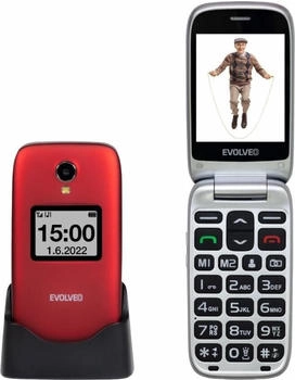 Evolveo EasyPhone FS Rot