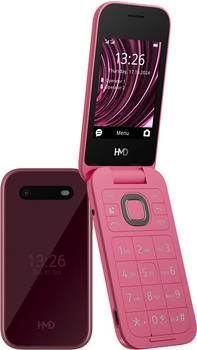 HMD 2660 Flip Raspberry Red