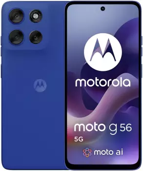 Motorola Moto G56 PANTONE Dazzling Blue