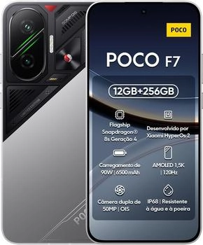 Xiaomi Poco F7 256GB Silber