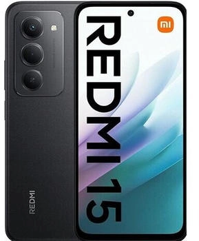 Xiaomi Redmi 15 4G 6GB 128GB Midnight Black