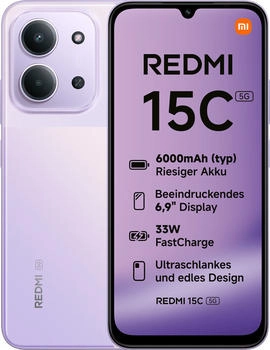 Xiaomi Redmi 15C 5G 128GB Dusk Purple