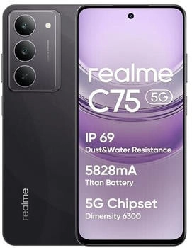 Realme C75 5G 256GB Storm Black