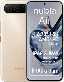 nubia Air Titanium Desert