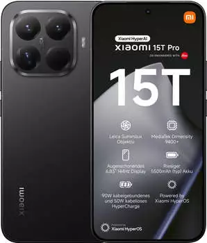 Xiaomi 15T Pro 256GB Black