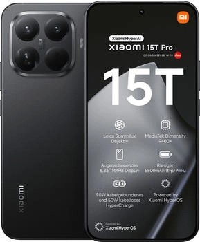 Xiaomi 15T Pro 1TB Black