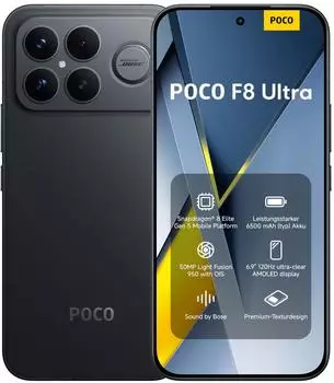 Xiaomi POCO F8 Ultra 256GB Black
