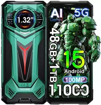 Doogee S200 Ultra Green