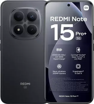 Xiaomi Redmi Note 15 Pro+ 8GB 256GB Black