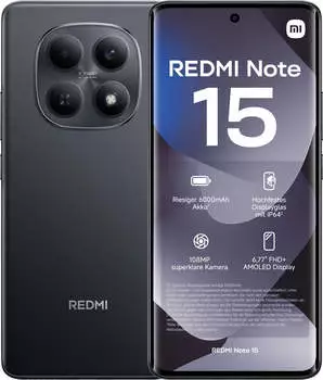 Xiaomi Redmi Note 15 4G Black