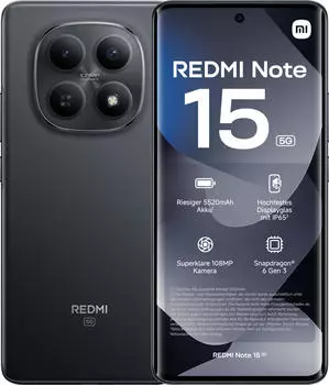 Xiaomi Redmi Note 15 5G Black