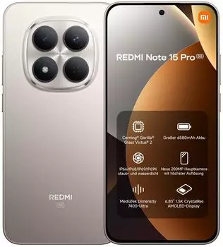 Xiaomi Redmi Note 15 Pro 5G 12GB 512GB Titanium