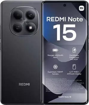 Xiaomi Redmi Note 15 4G 256GB Black