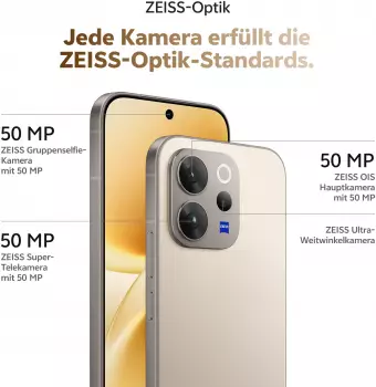 Vivo V70 8GB 256GB Black – Ausdauerndes Energiemanagement für lange Nutzungszyklen