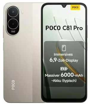 Xiaomi Poco C81 128GB Sunset Gold