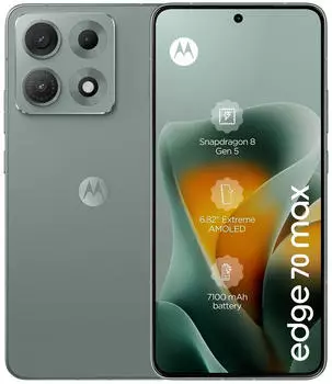 Motorola Edge 70 Max PANTONE Dark Shadow