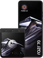 Motorola Smartphone "razr 70 256GB Swarovski Edition" PANTONE Meteorite
