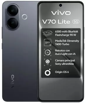 Vivo V70 Lite 5G 128GB Black