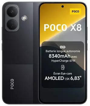 Xiaomi Poco X8 8GB 256GB Black
