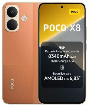 Xiaomi Poco X8 8GB 256GB Orange