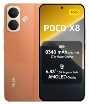 Xiaomi Poco X8 12GB 256GB Orange