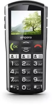 Emporia Simplicity LTE (V3) schwarz/silber