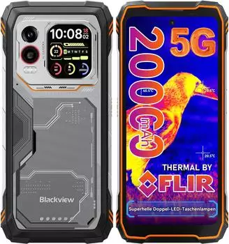 Blackview Xplore 1 Pro 256GB schwarz/orange