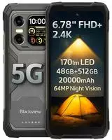 Blackview XPLORE 1 WALKIE TALKIE (5G - NFC - 6.78" - 512 Go, 16 Go RAM -...