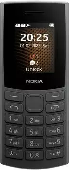 Nokia 105 4G 2nd Edition Charcoal