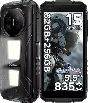 Doogee Fire 3 Max schwarz/grau