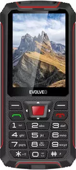 Evolveo StrongPhone W4 schwarz/rot