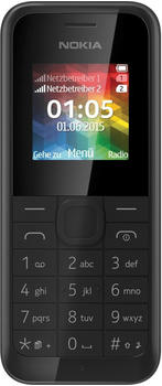 Nokia 105 Dual SIM schwarz