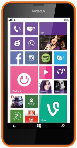 Nokia Lumia 635 Orange