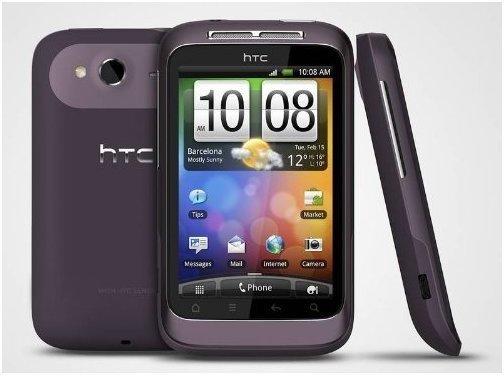 HTC Wildfire S lila