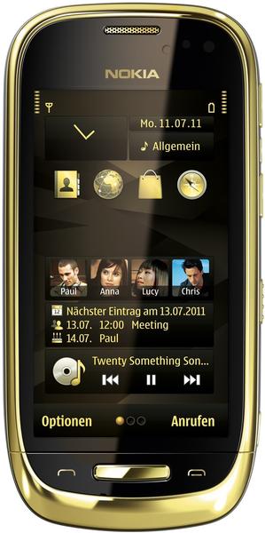 Nokia Oro goldschwarz