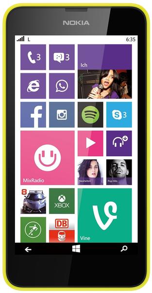Nokia Lumia 635 gelb