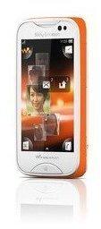 Sony Ericsson Mix Walkman weißorange