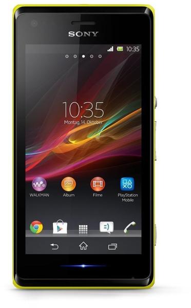 Sony Xperia M lime