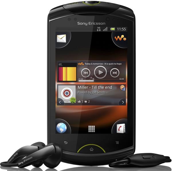 Sony Ericsson Live mit Walkman schwarz
