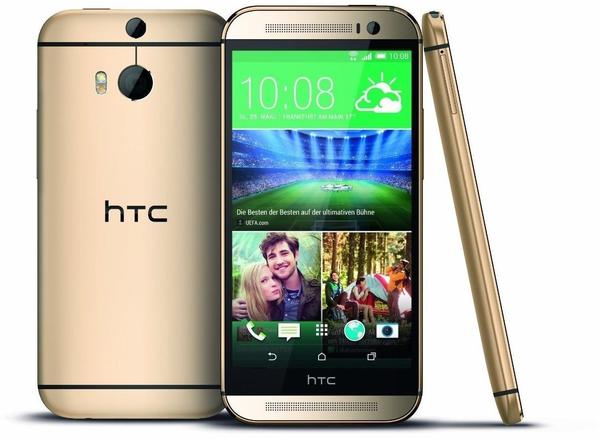 Kamera & Display HTC One M8 gold