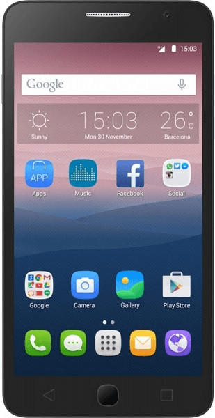 Alcatel One Touch POP Star 4G Dual Sim (5070D) classy pack