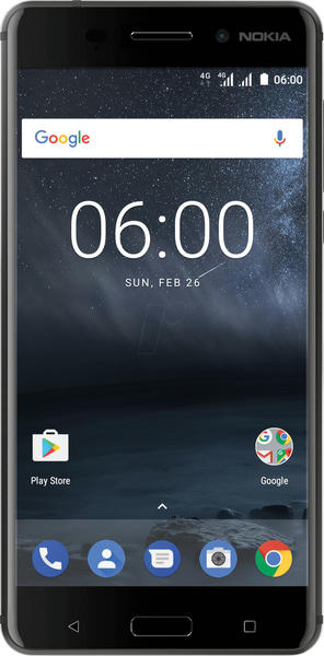 Nokia 6 schwarz