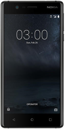 Nokia 3 Single SIM schwarz