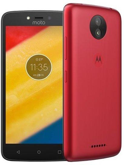 Design & Display Motorola Moto C Plus rot